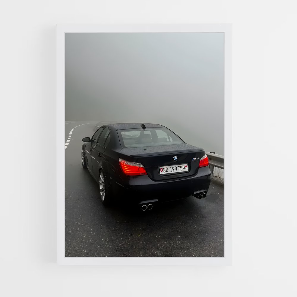 Poster Route Émotion – affiche BMW (vue 3)